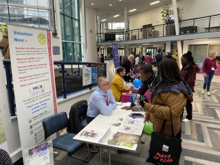 Volunteer Fair at Derby Uni 2024